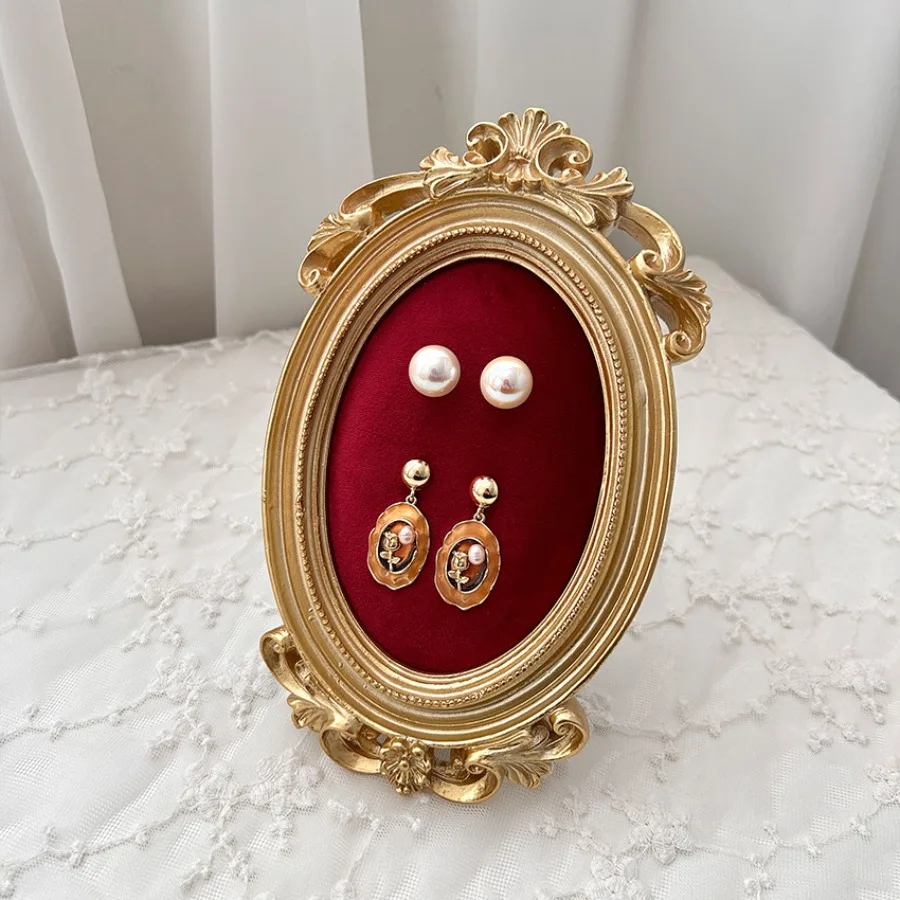 Bamboo Photo Frame - Porte-bijoux en résine pour chambre à