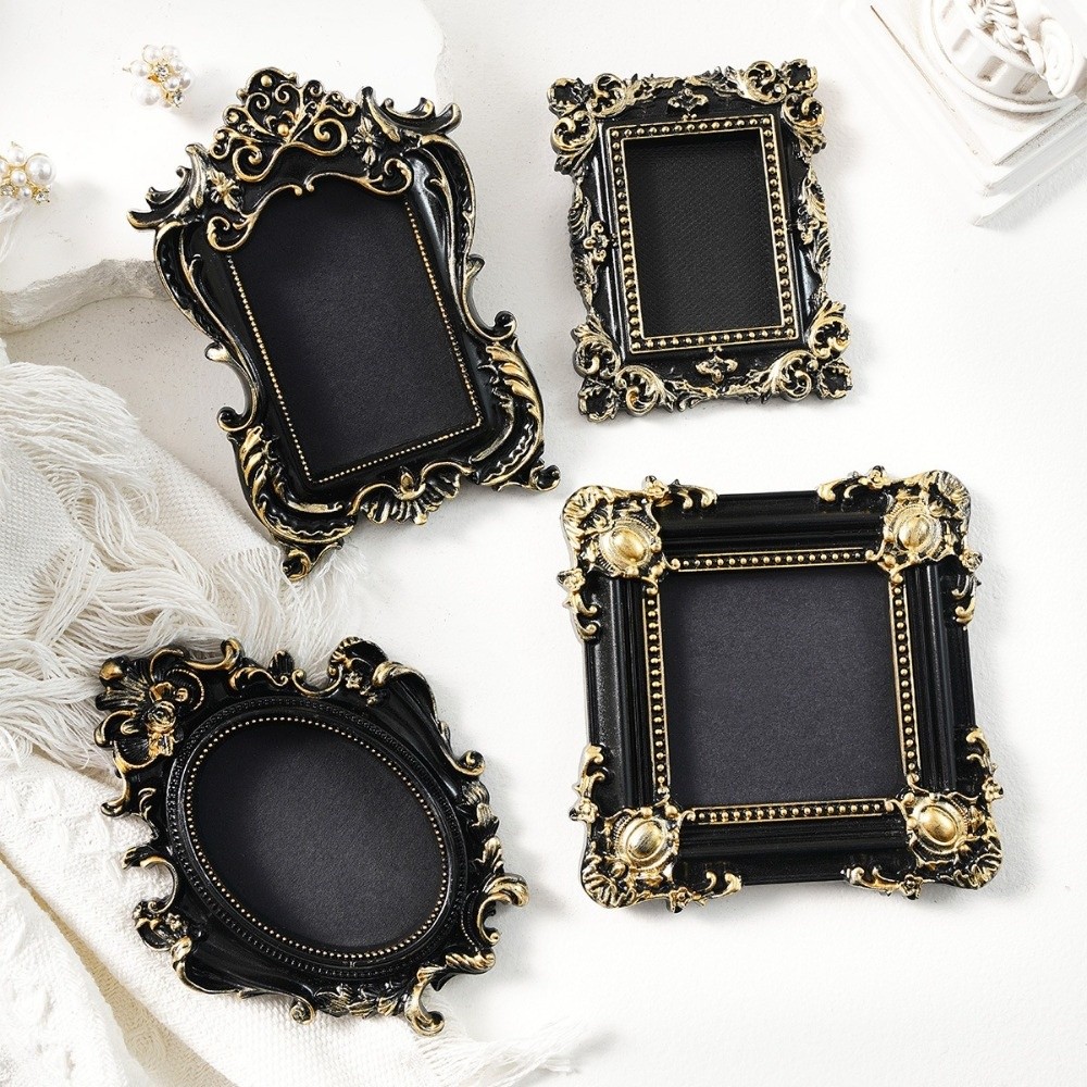 Bamboo Photo Frame - Mini cadres photo suspendus en résine,
