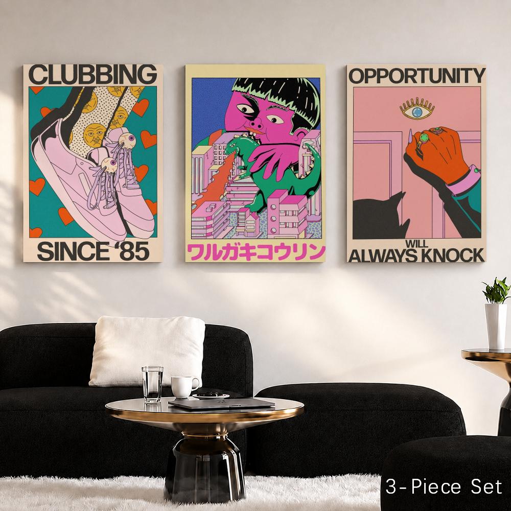 Peinture murale encadrée Azaaz - Home Decor Y2K avis et prix