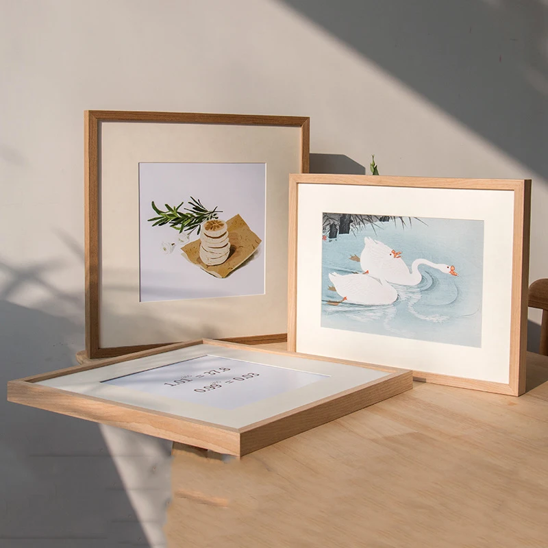 Cadre photo mural en bois mass - Bamboo Photo Frame avis et prix