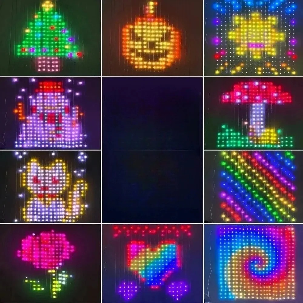 Rideaux lumineux à LED avec co - Home Decor Free App avis et prix