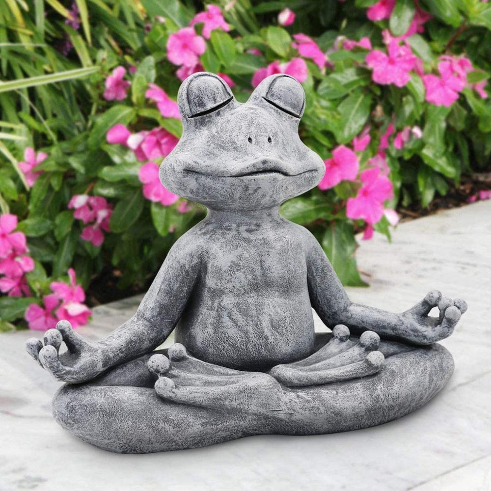 Statue de grenouille de yoga d - Home Decor Za avis et prix
