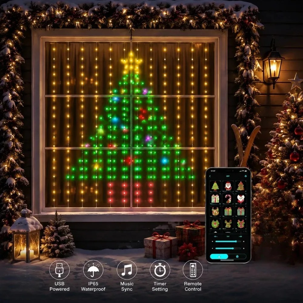 Guirlande lumineuse de Noël LE - Home Decor Free App avis et prix