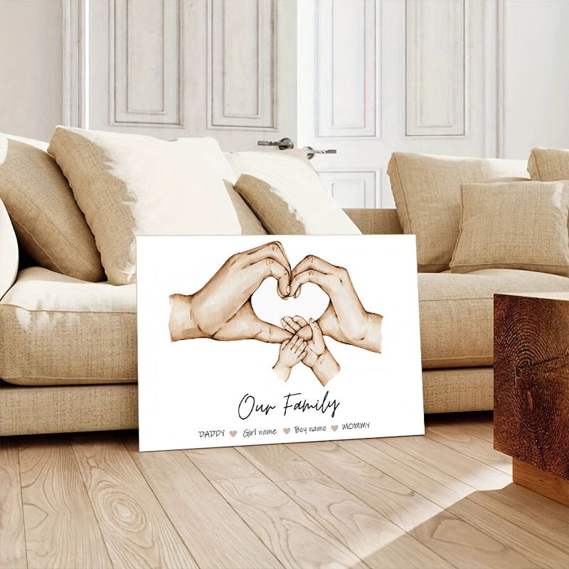Affiche personnalisée à main d - Home Decor Theme avis et prix