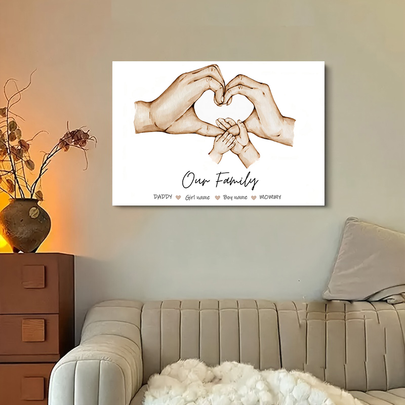 Affiche personnalisée à main d - Home Decor Theme avis et prix