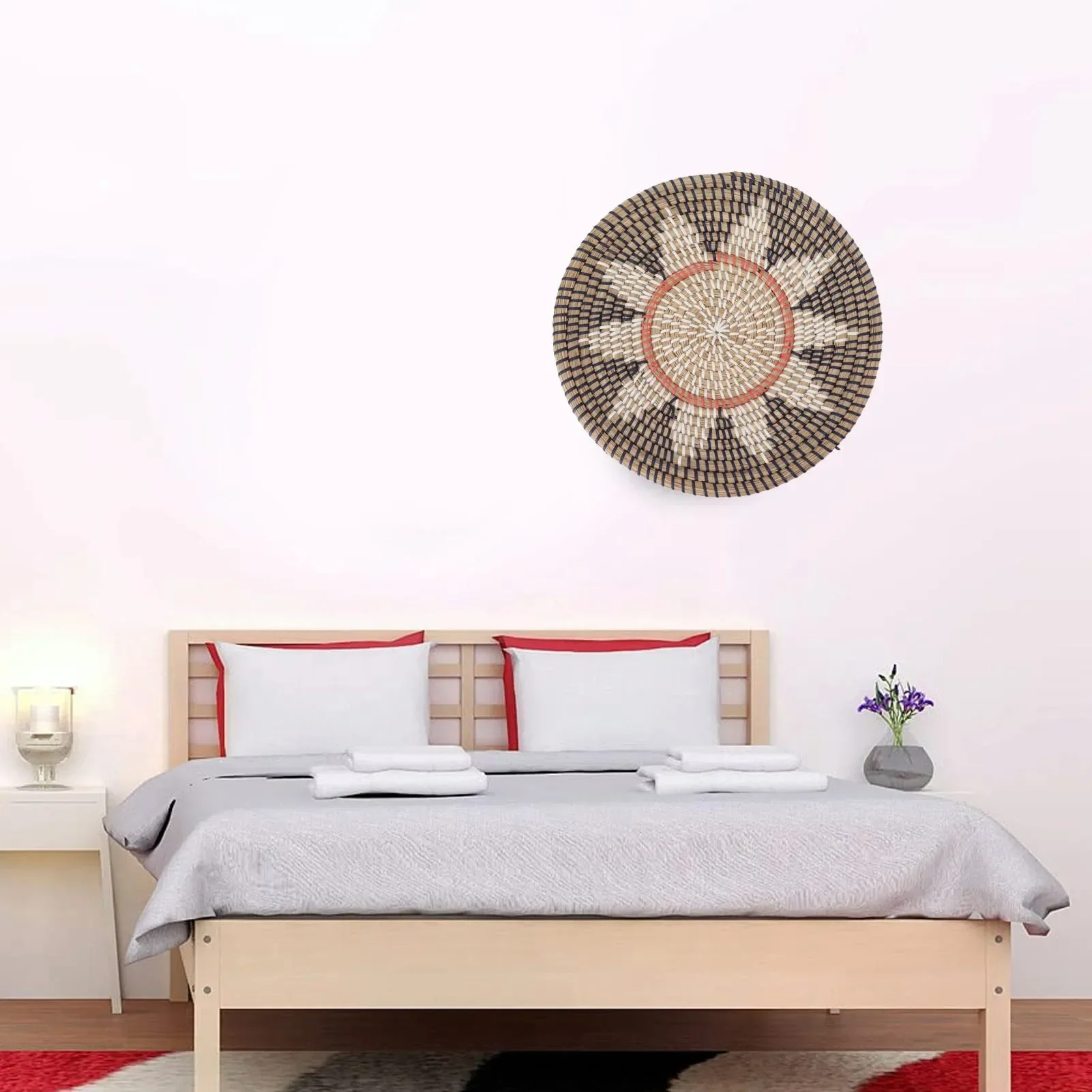 Ornements muraux ronds en herb - Rattan Plant Basket avis et prix