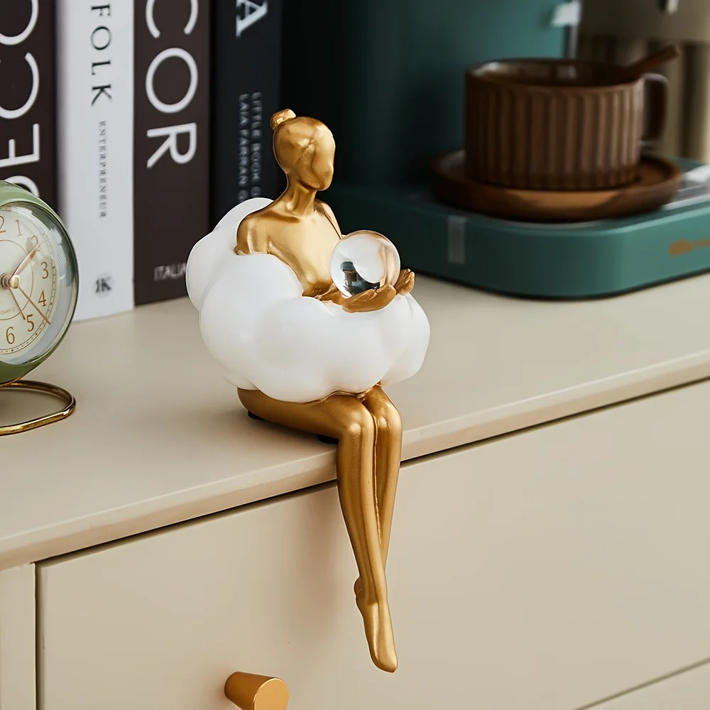 Sculpture de fille de nuage, a - Home Decor Y2K avis et prix