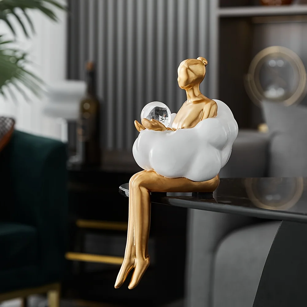 Sculpture de fille de nuage, a - Home Decor Y2K avis et prix