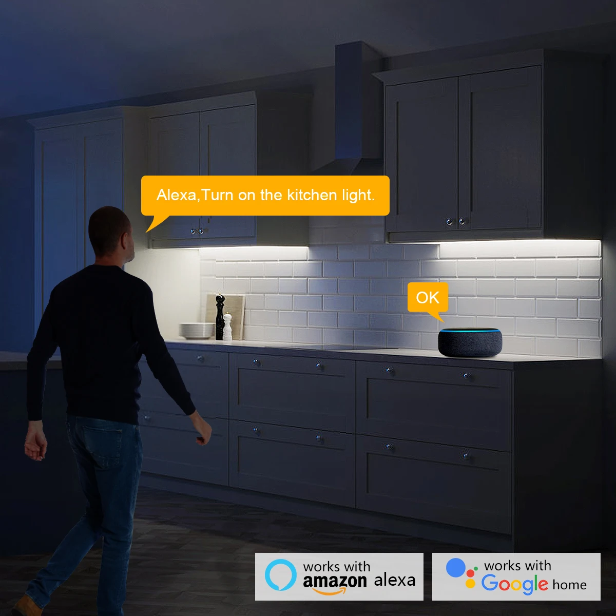 Lampe LED à commande vocale Zi - Home Decor Free App avis et prix