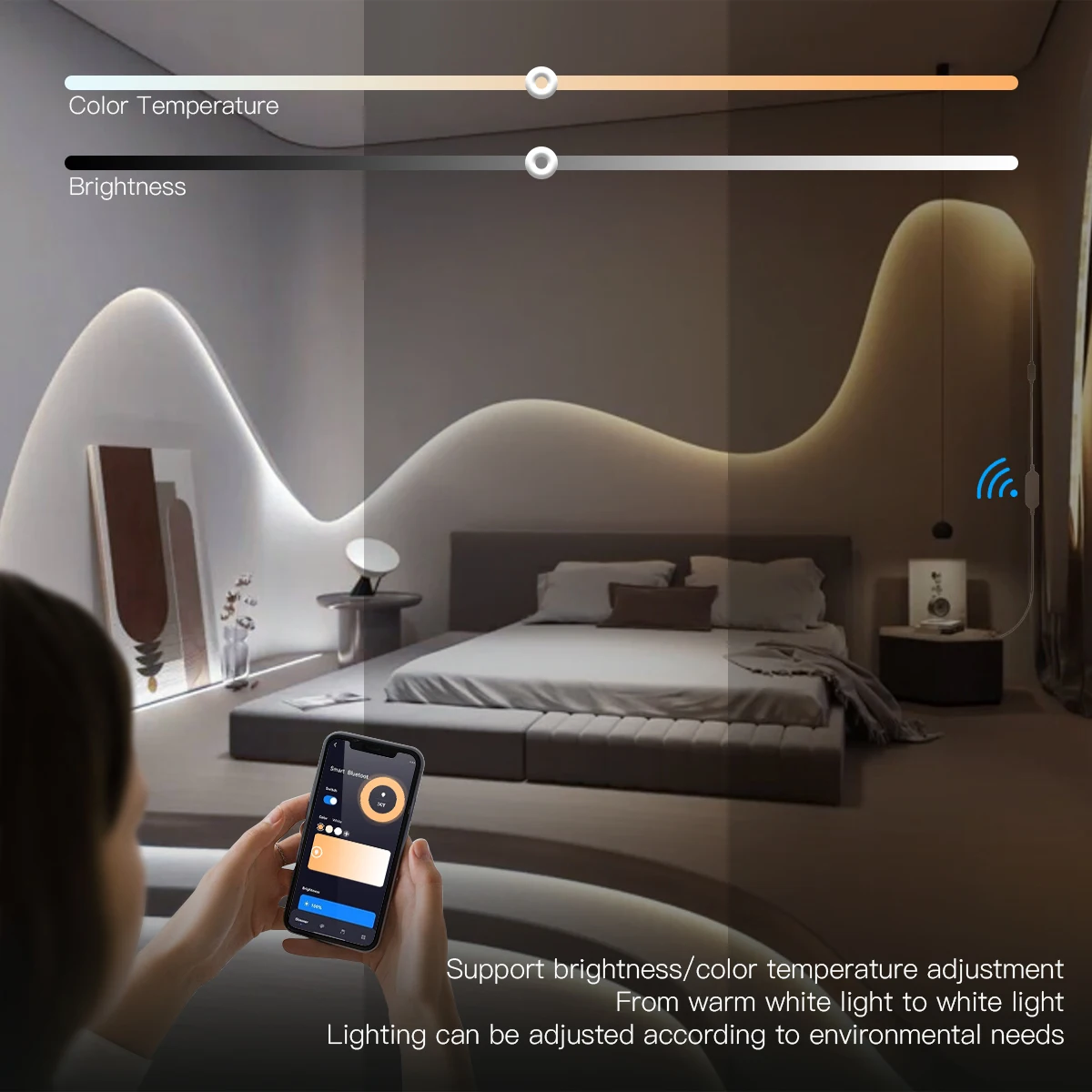 Lampe LED à commande vocale Zi - Home Decor Free App avis et prix