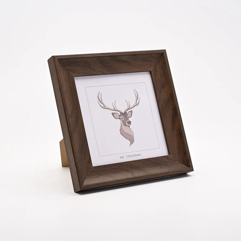 Cadre photo carré de 6 pouces, - Bamboo Photo Frame avis et prix