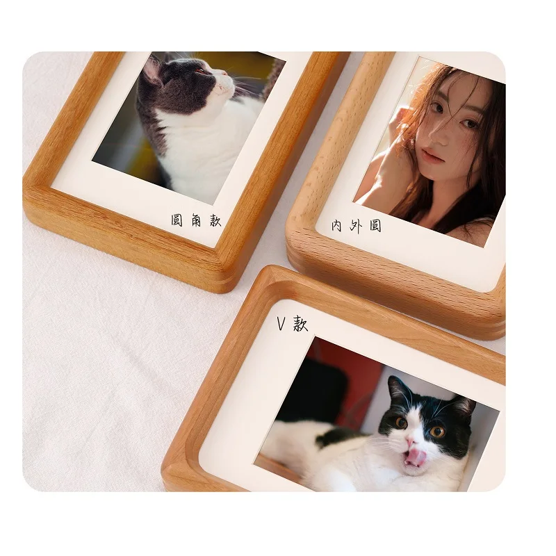 Cadre photo en bois massif, ca - Bamboo Photo Frame avis et prix