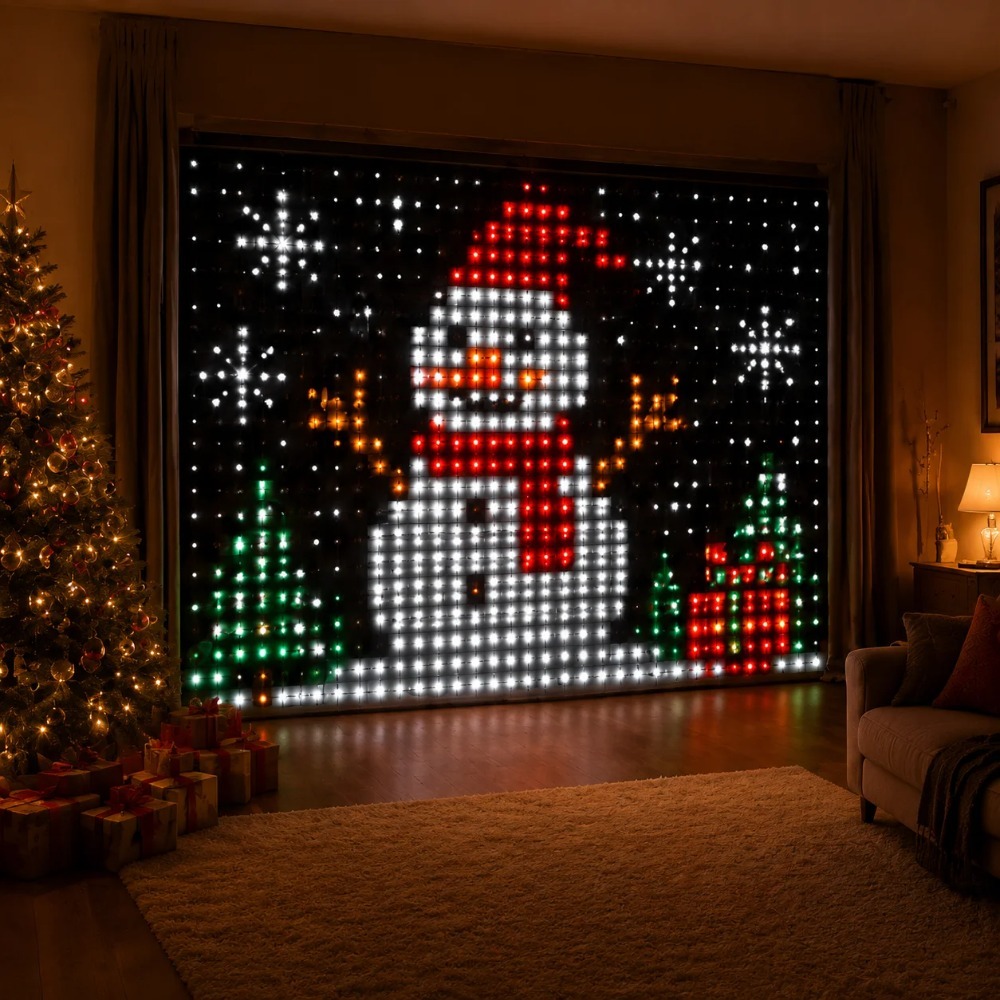 Rideaux lumineux à pixels LED, - Home Decor Free App avis et prix