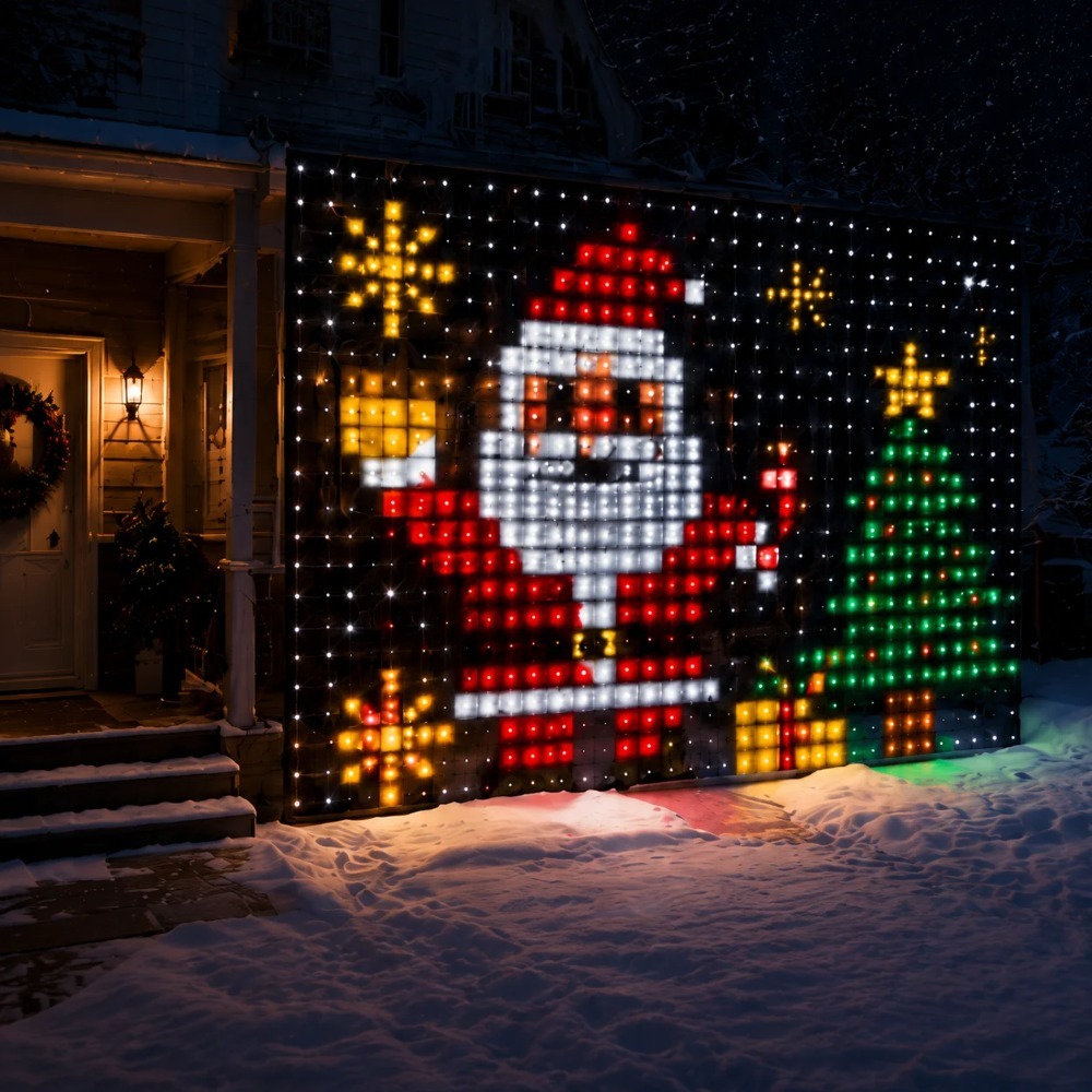 Rideaux lumineux à pixels LED, - Home Decor Free App avis et prix