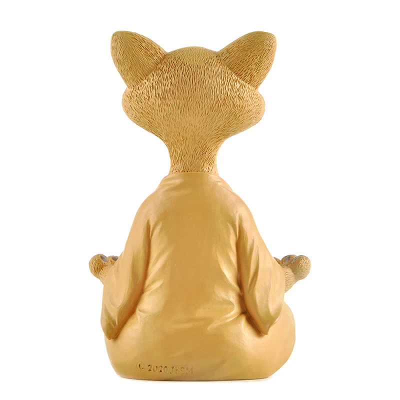 Sculpture de chat de méditatio - Home Decor Za avis et prix