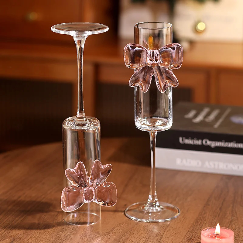 Verres à vin Y2K avec nœud de  - Home Decor Y2K avis et prix