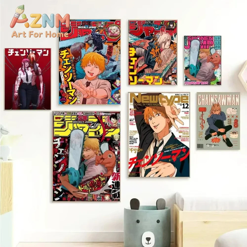 AZNM Chainsaw Man, tableau sur - Home Decor Magazine avis et prix