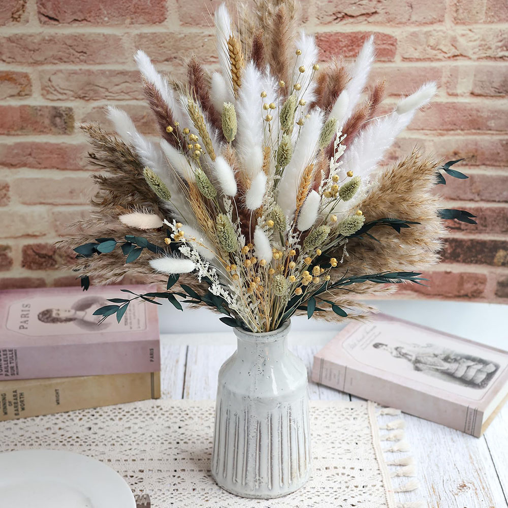 Bouquet d'herbe de Pampa séché - Pampas Grass Decor avis et prix