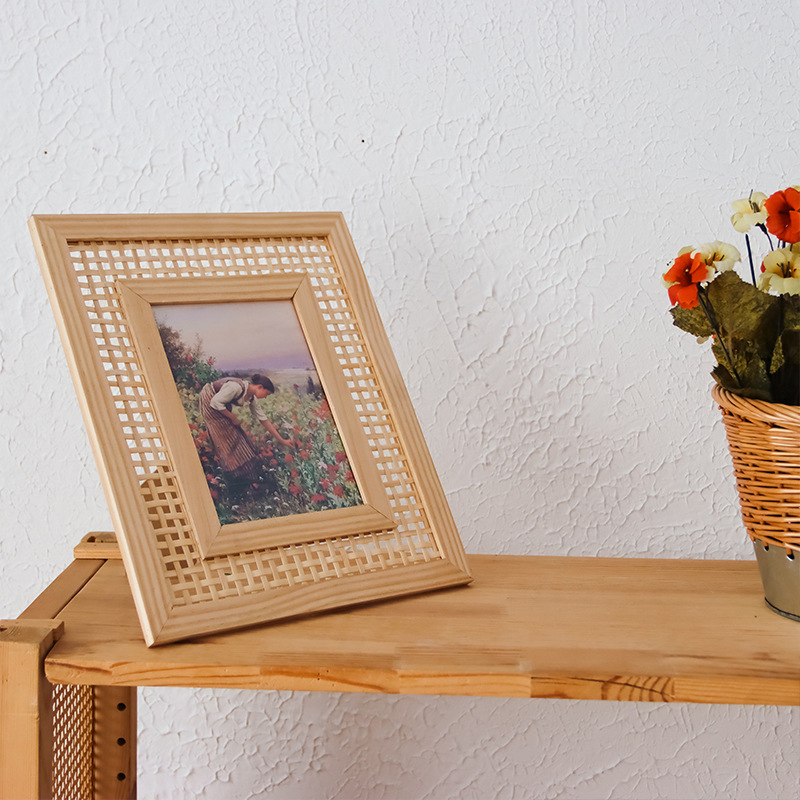 Cadre Photo Nordique en Bois M - Bamboo Photo Frame avis et prix