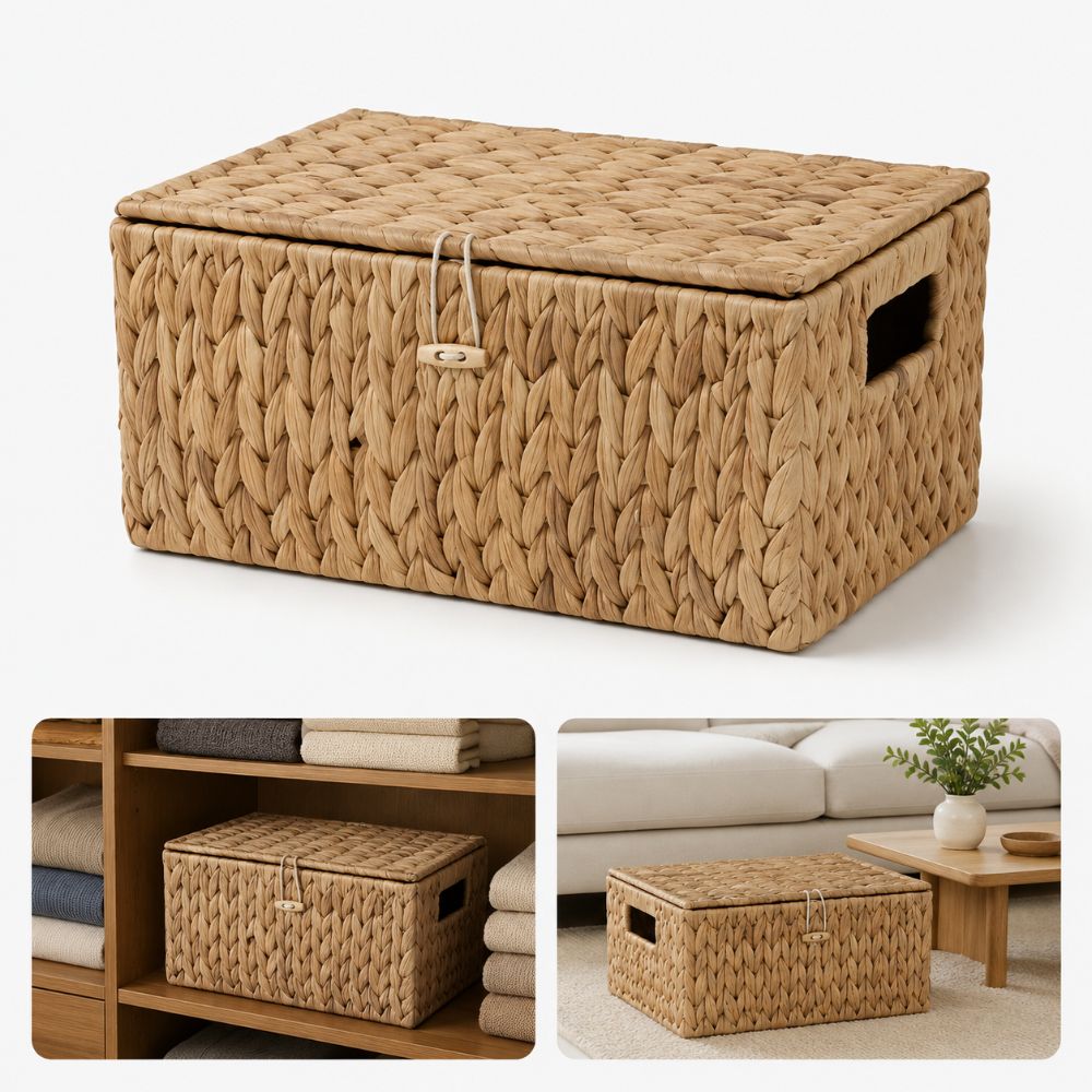 Panier de rangement rectangula - Rattan Plant Basket avis et prix