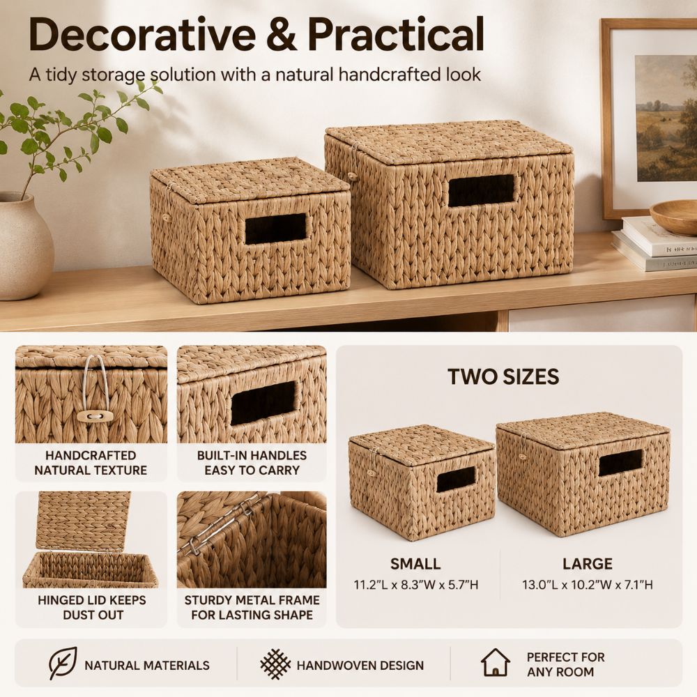 Panier de rangement rectangula - Rattan Plant Basket avis et prix