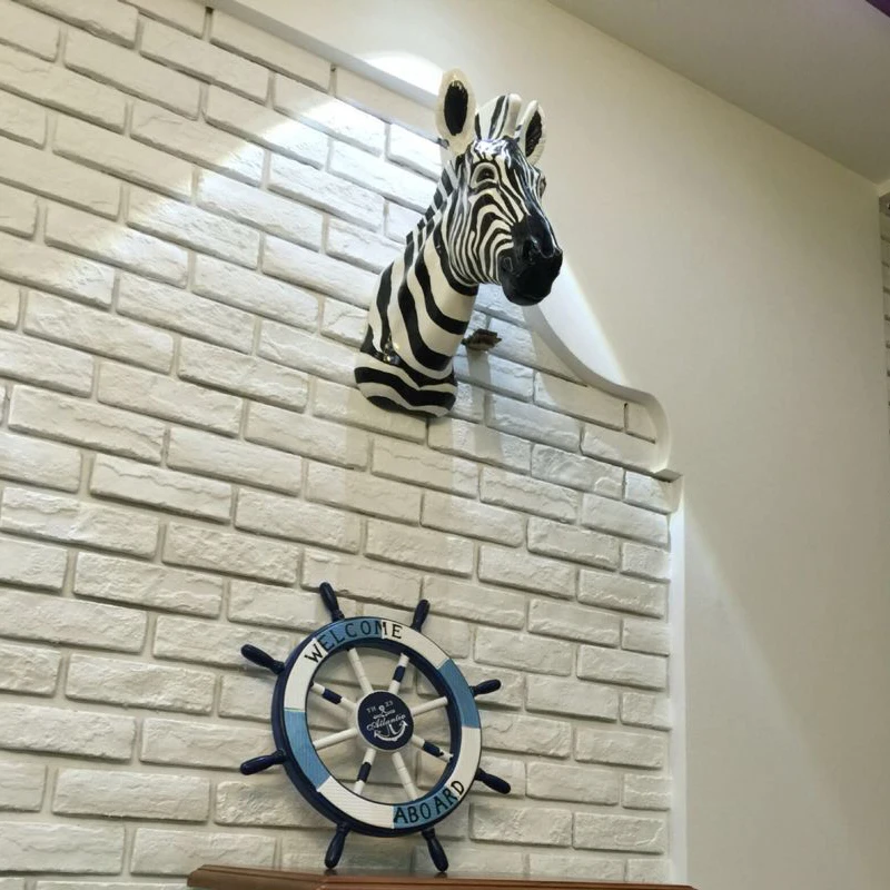 Statue de tête de zèbre en rés - Home Decor Y2K avis et prix