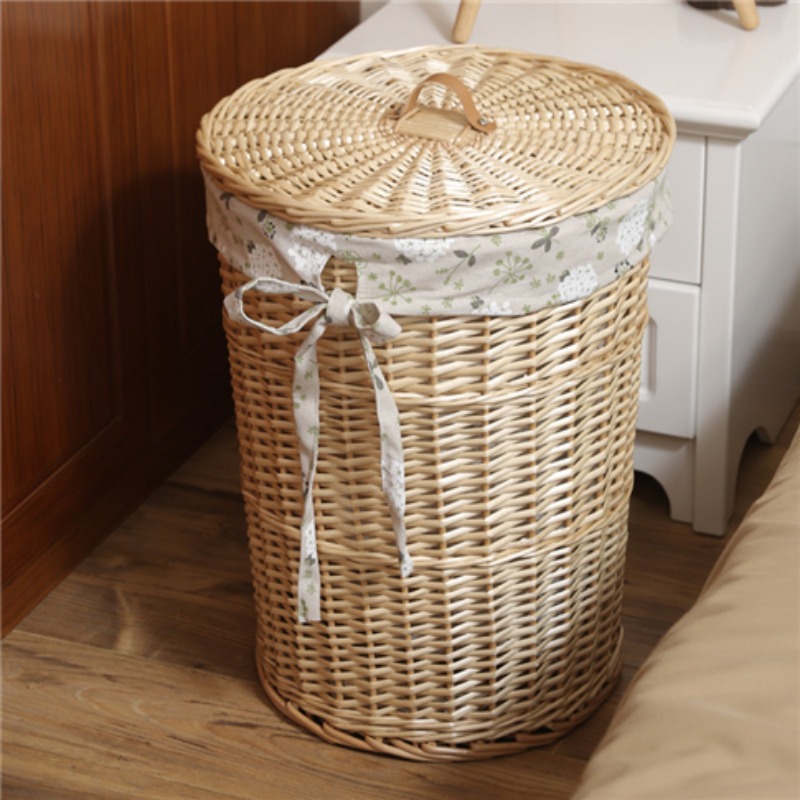 Panier à linge sale tissé en r - Rattan Plant Basket avis et prix
