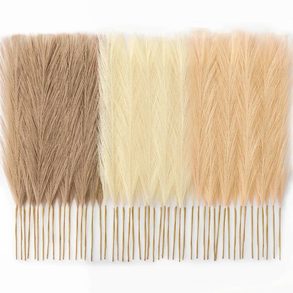 15 tiges artificielles réalist - Pampas Grass Decor avis et prix