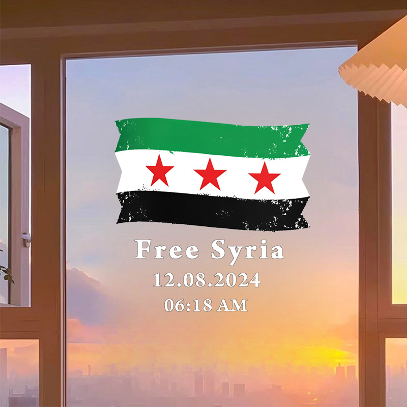 Syrie Feel with Text Free Syri - Home Decor Indonesia avis et prix