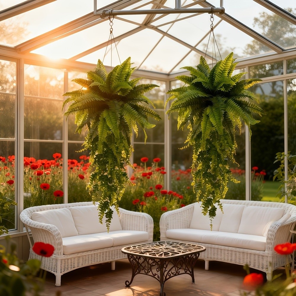 Plante artificielle en plastiq - Rattan Plant Basket avis et prix