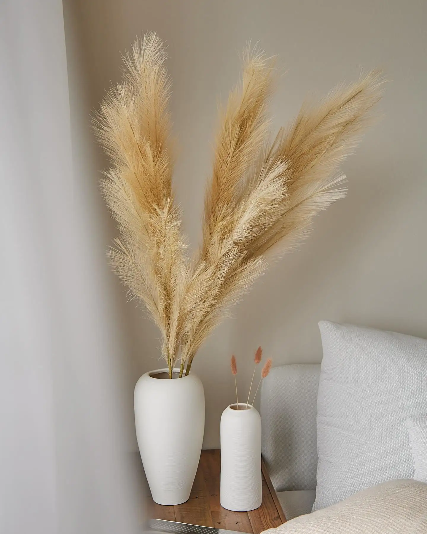Grande herbe de Pampas artific - Pampas Grass Decor avis et prix
