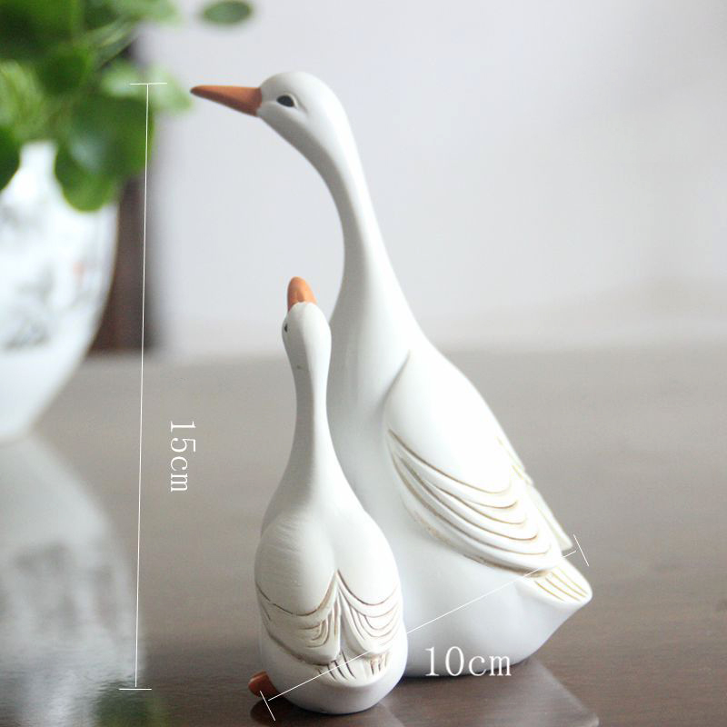 Statue de canard en résine pou - Home Decor Za avis et prix