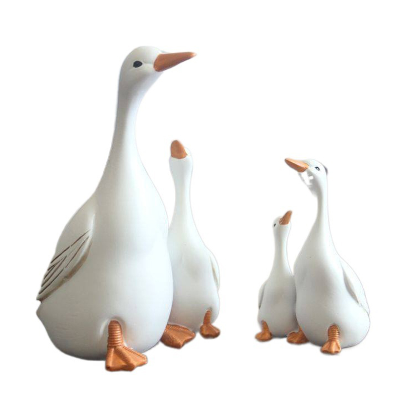 Statue de canard en résine pou - Home Decor Za avis et prix
