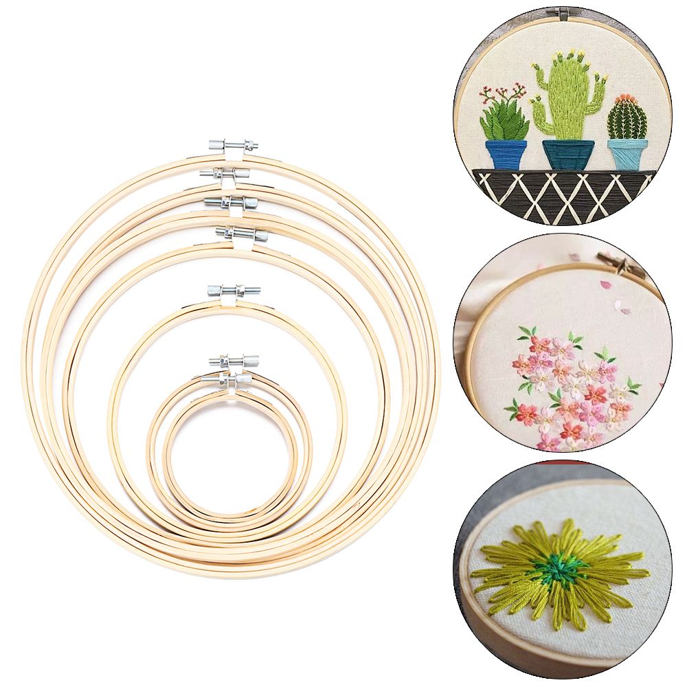 Cercle de broderie en bambou p - Bamboo Photo Frame avis et prix
