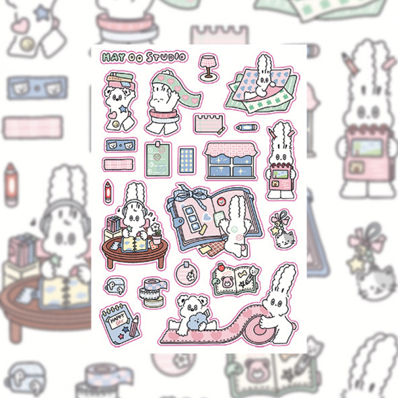 Autocollants lapin de dessin a - Home Decor Magazine avis et prix