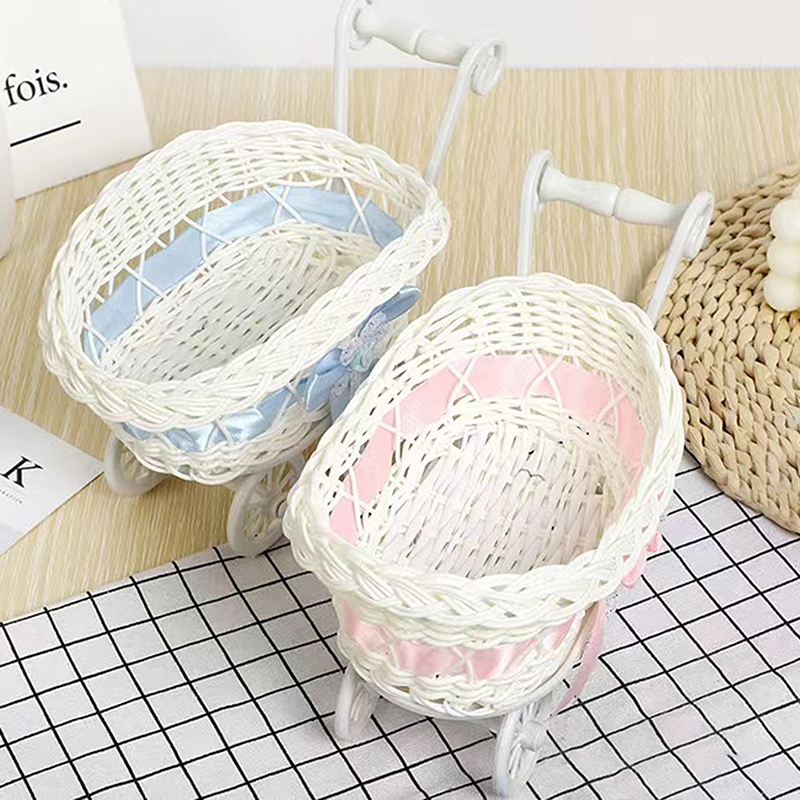 Mir de Rangement Tissé pour Bé - Rattan Plant Basket avis et prix